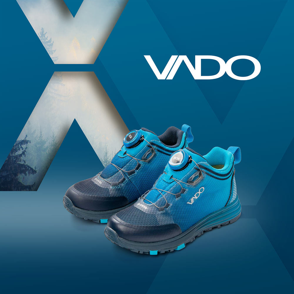 Herbst Sneaker VADO FADE Mid BOA GTX - neon aqua