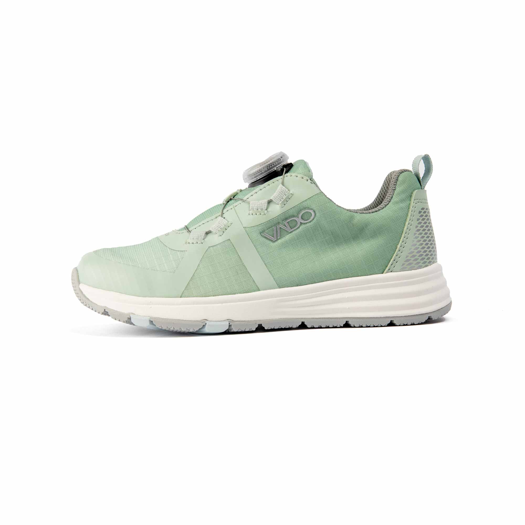 Premium Kinderschuh VADO FRESH Lo BOA GTX menta Seitansicht
