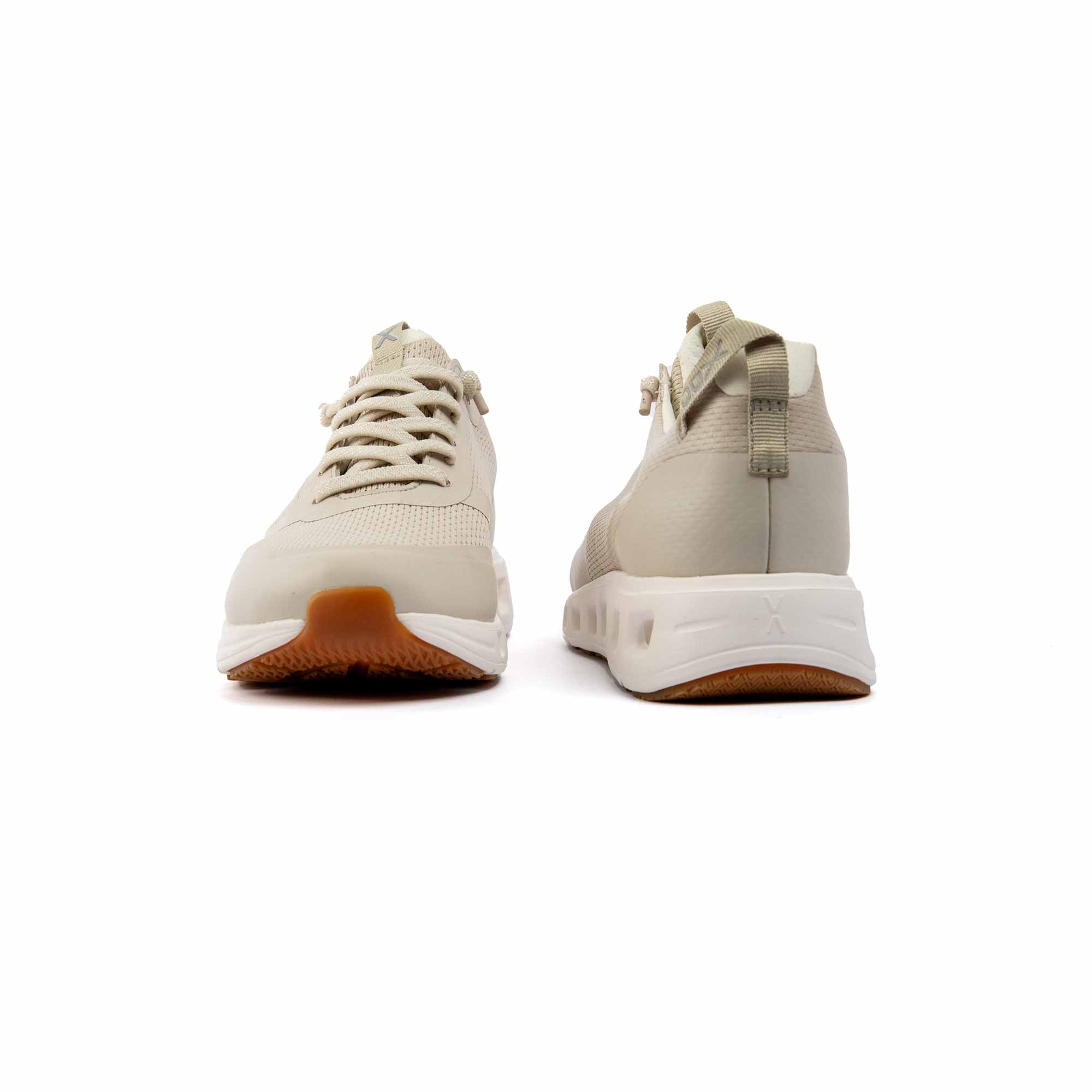 Premium Low Sneaker Damen VADO BREEZE I Gore-Tex Surround beige Vorder-/ Rückansicht