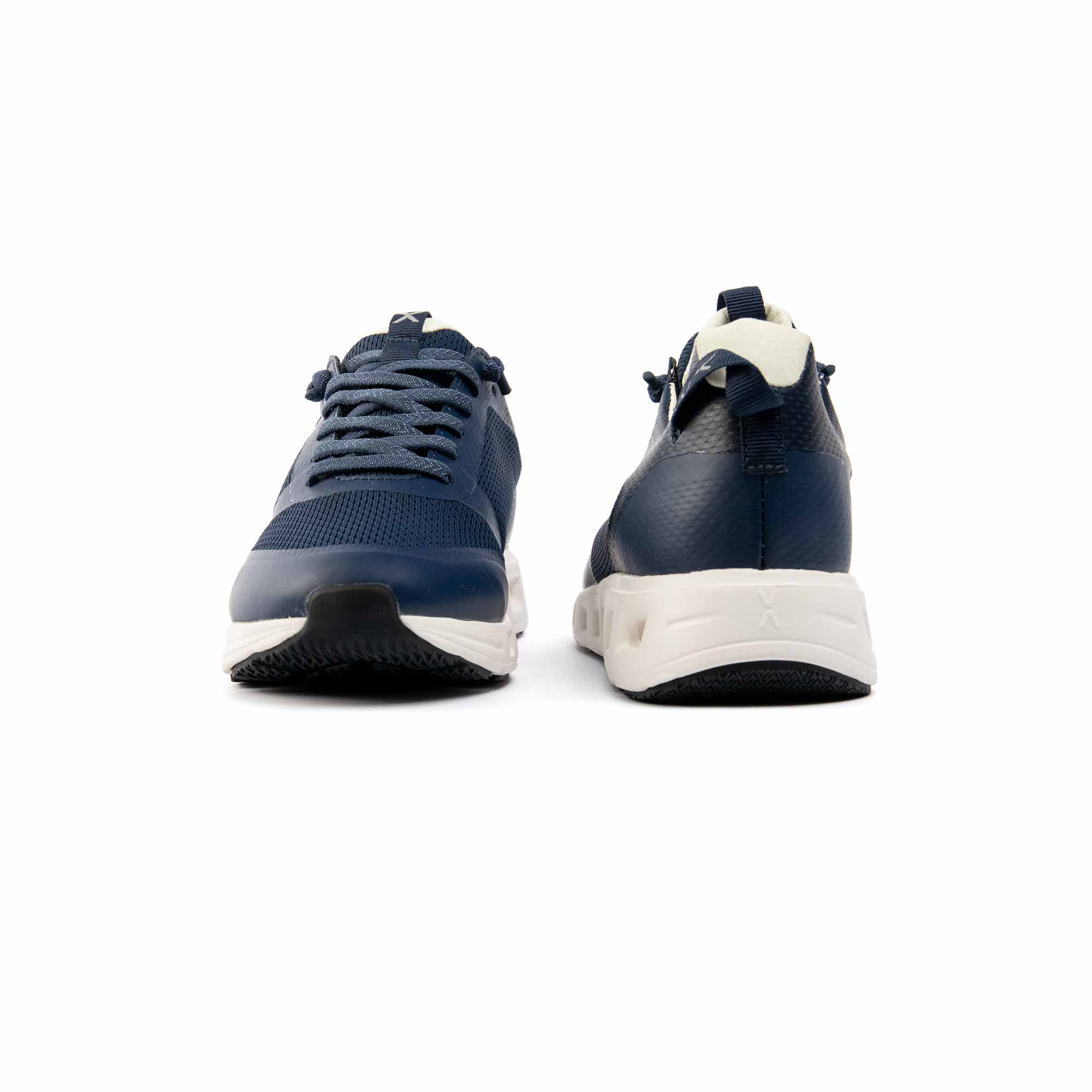 Premium Low Sneaker Damen VADO BREEZE I Gore-Tex Surround navy Vorder-/ Rückansicht