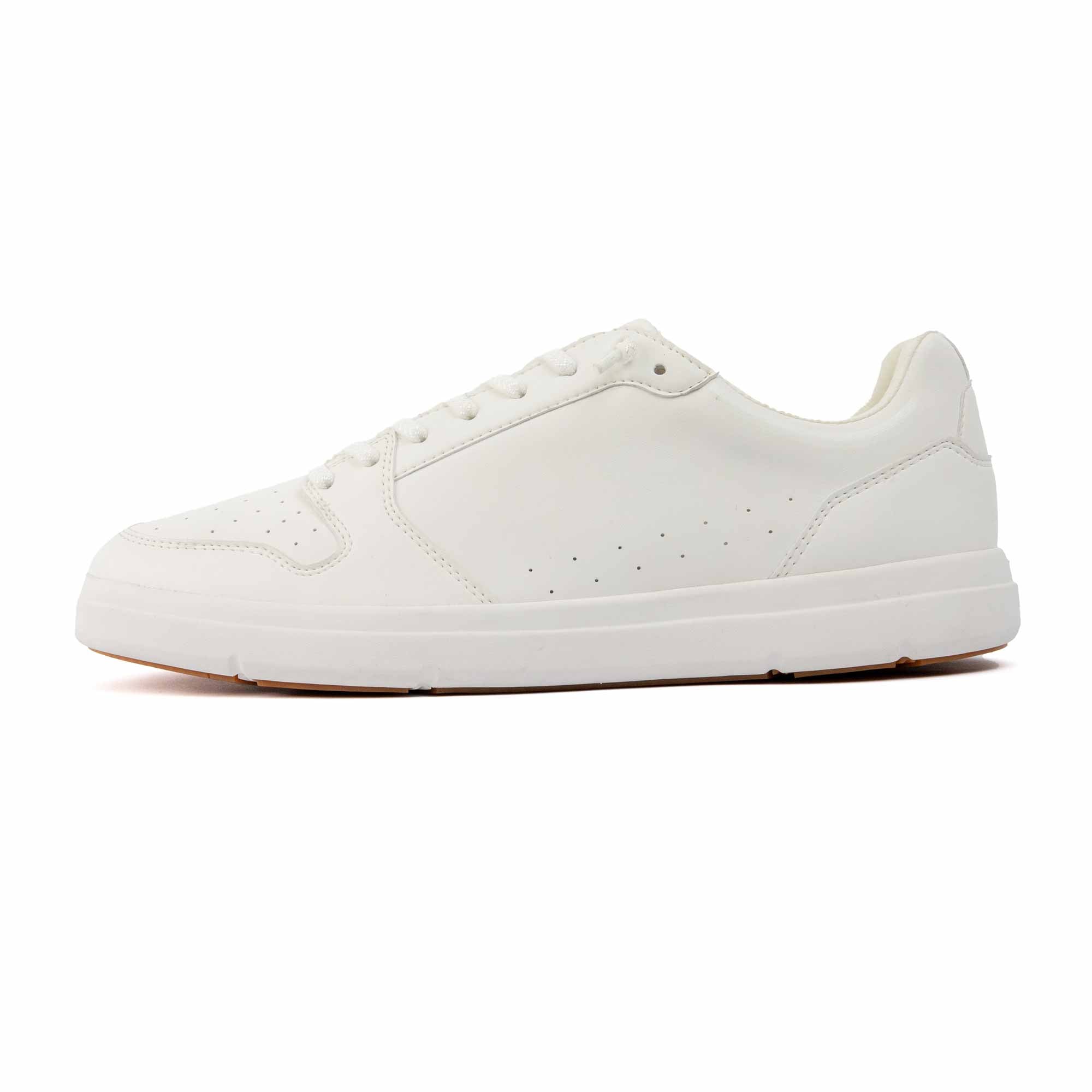 Sneaker COURT V Herren white Komfort by VADO - Seitenansicht