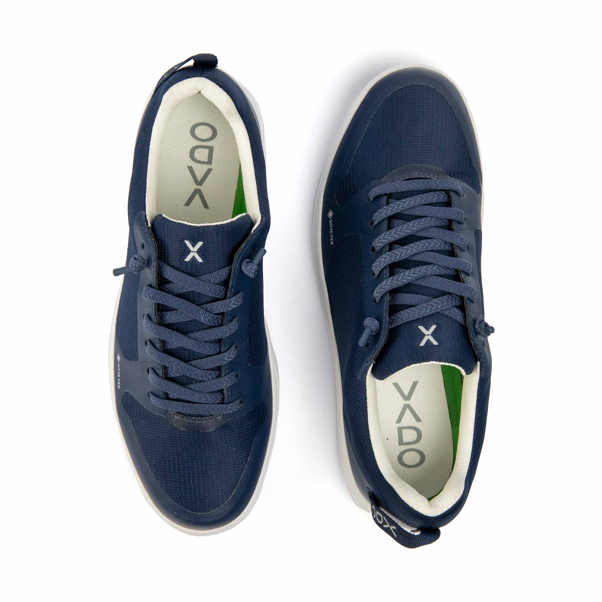 VADO Damen Sneaker COURT III Gore-Tex navy Draufsicht