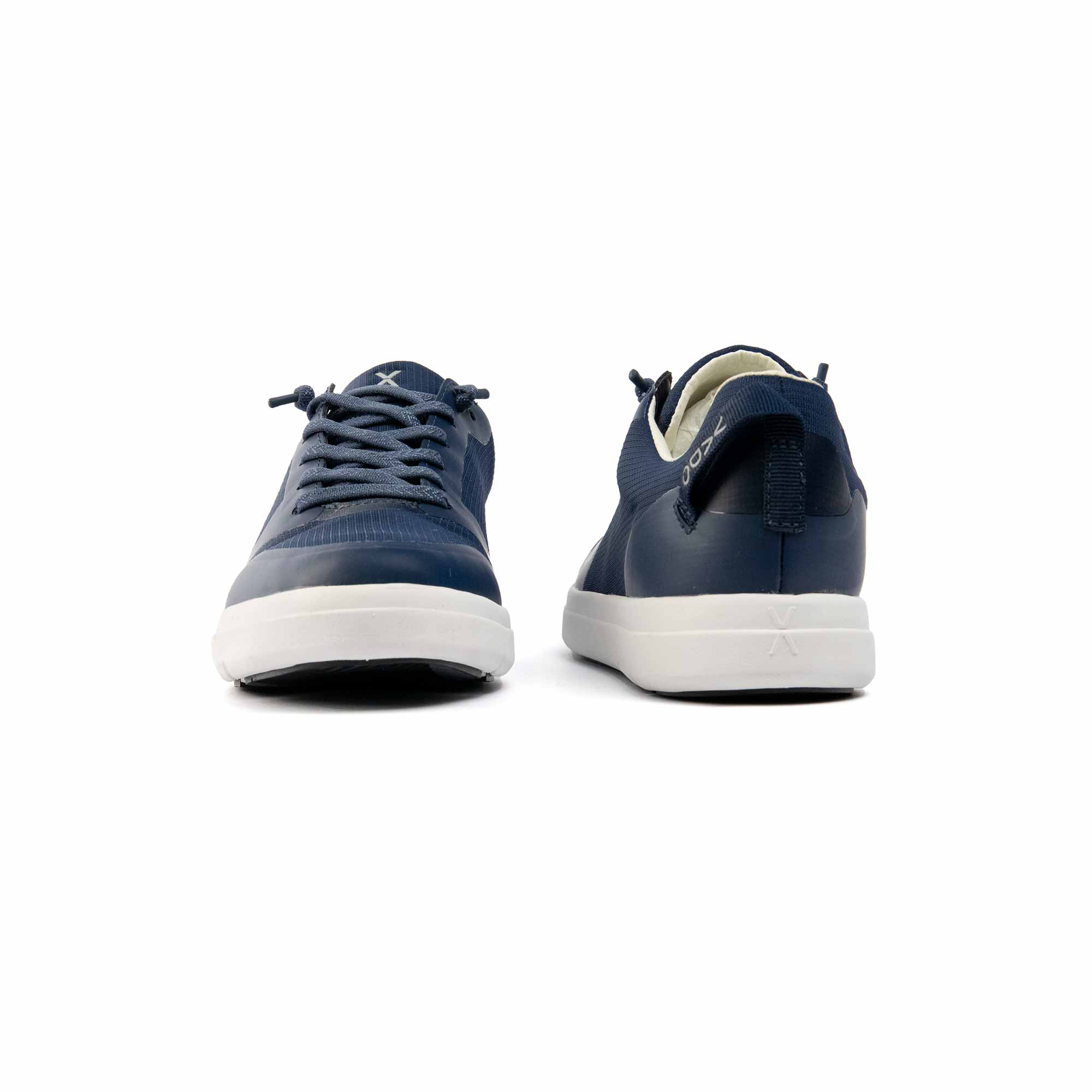 VADO Damen Sneaker COURT III Gore-Tex navy Vorder-/ Rückansicht