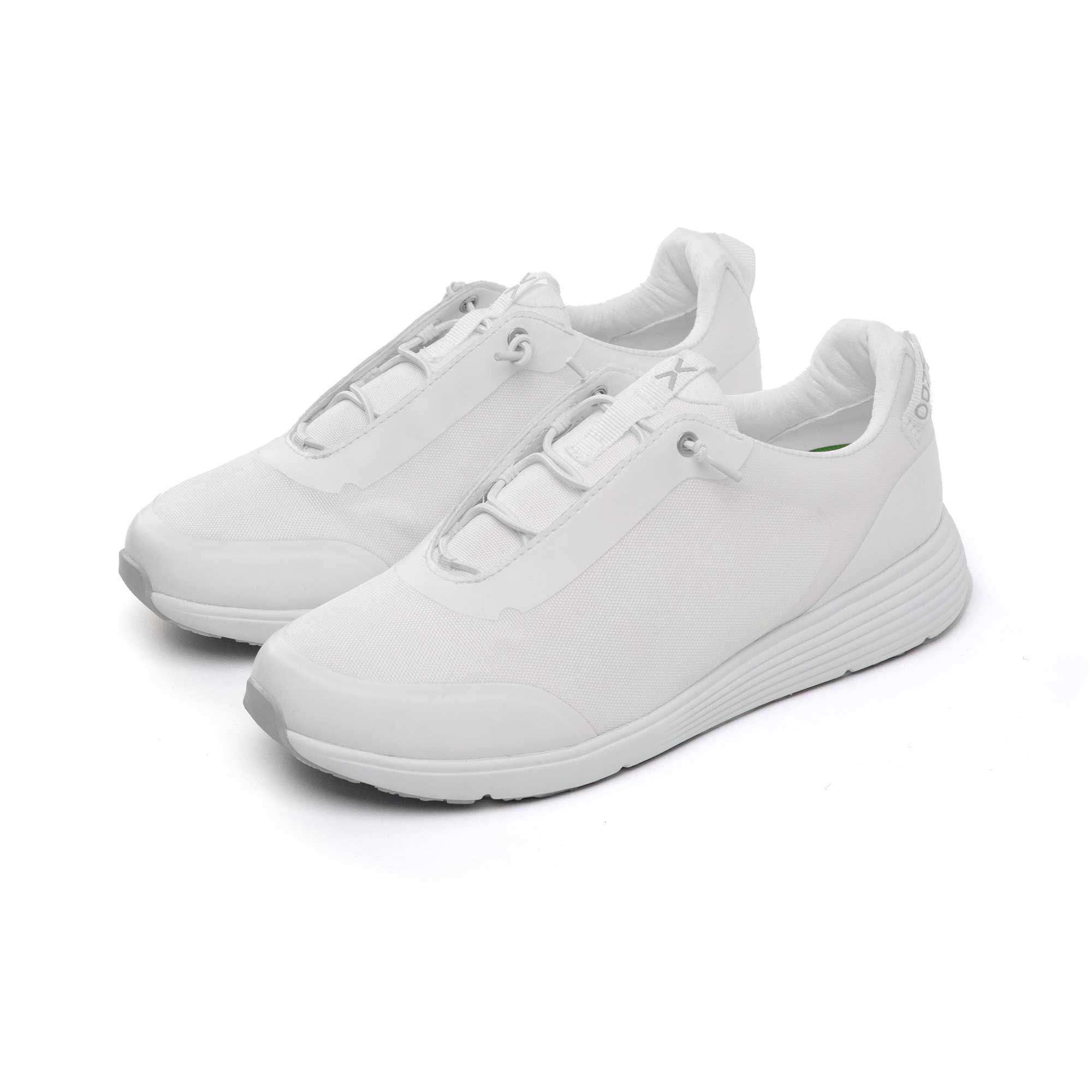 VADO Damen Sneaker Trainer II weiss 45-Grad-Ansicht