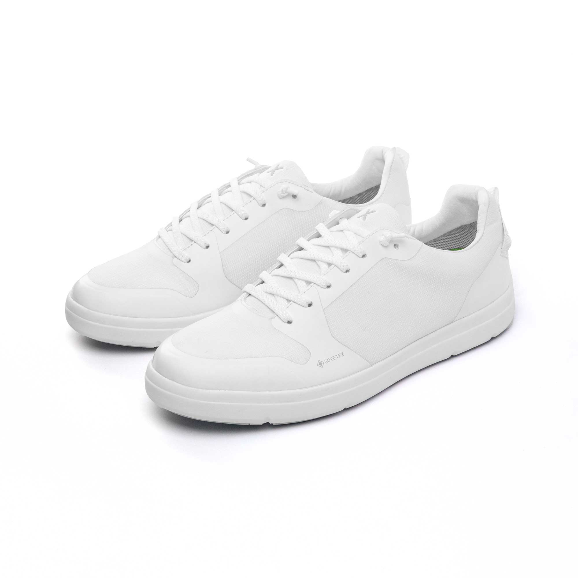 VADO Herren Sneaker Court III Gore-Tex weiss 45-Grad-Ansicht