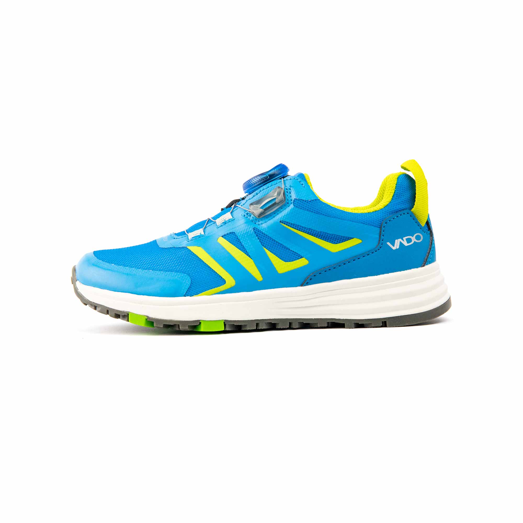 VADO Kids Sneaker Komfort FREE Lo BOA Gore-Tex blau Seitenansicht
