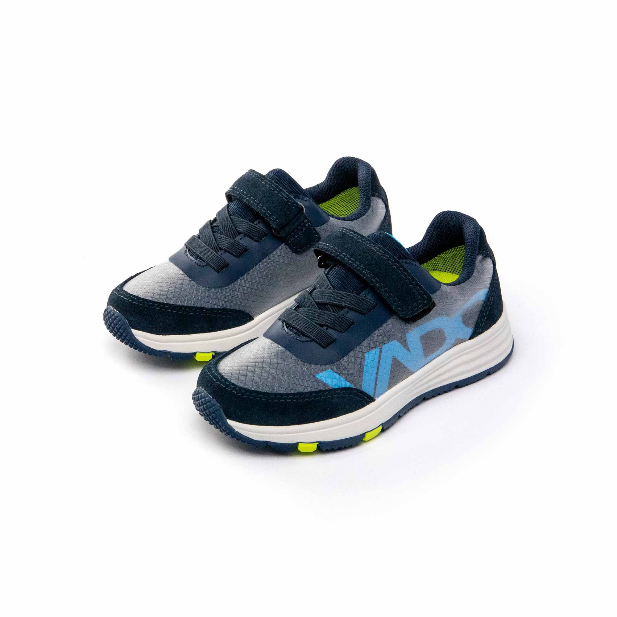 VADO Kids Sneaker ROOKY Lo Elastic Gore-Tex midnight 45-Grad-Ansicht