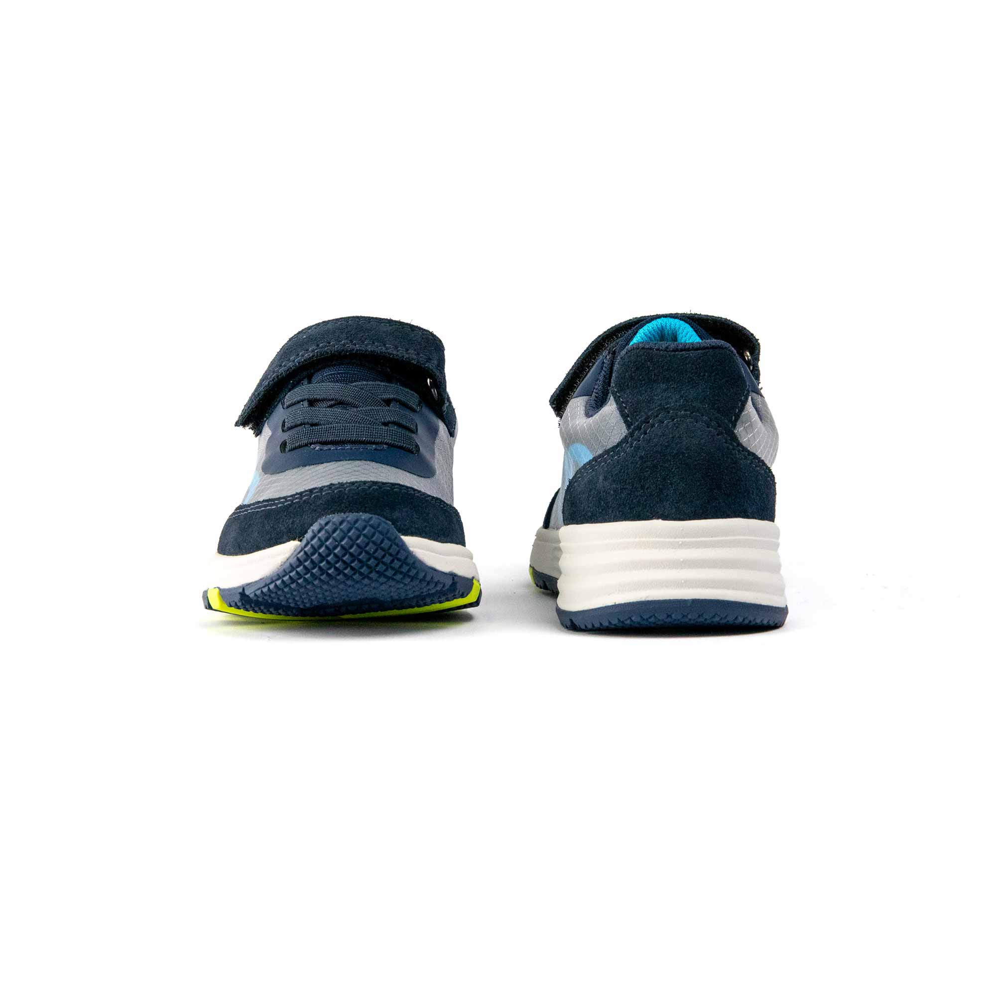 VADO Kids Sneaker ROOKY Lo Elastic Gore-Tex midnight Vorder-/ Rückansicht