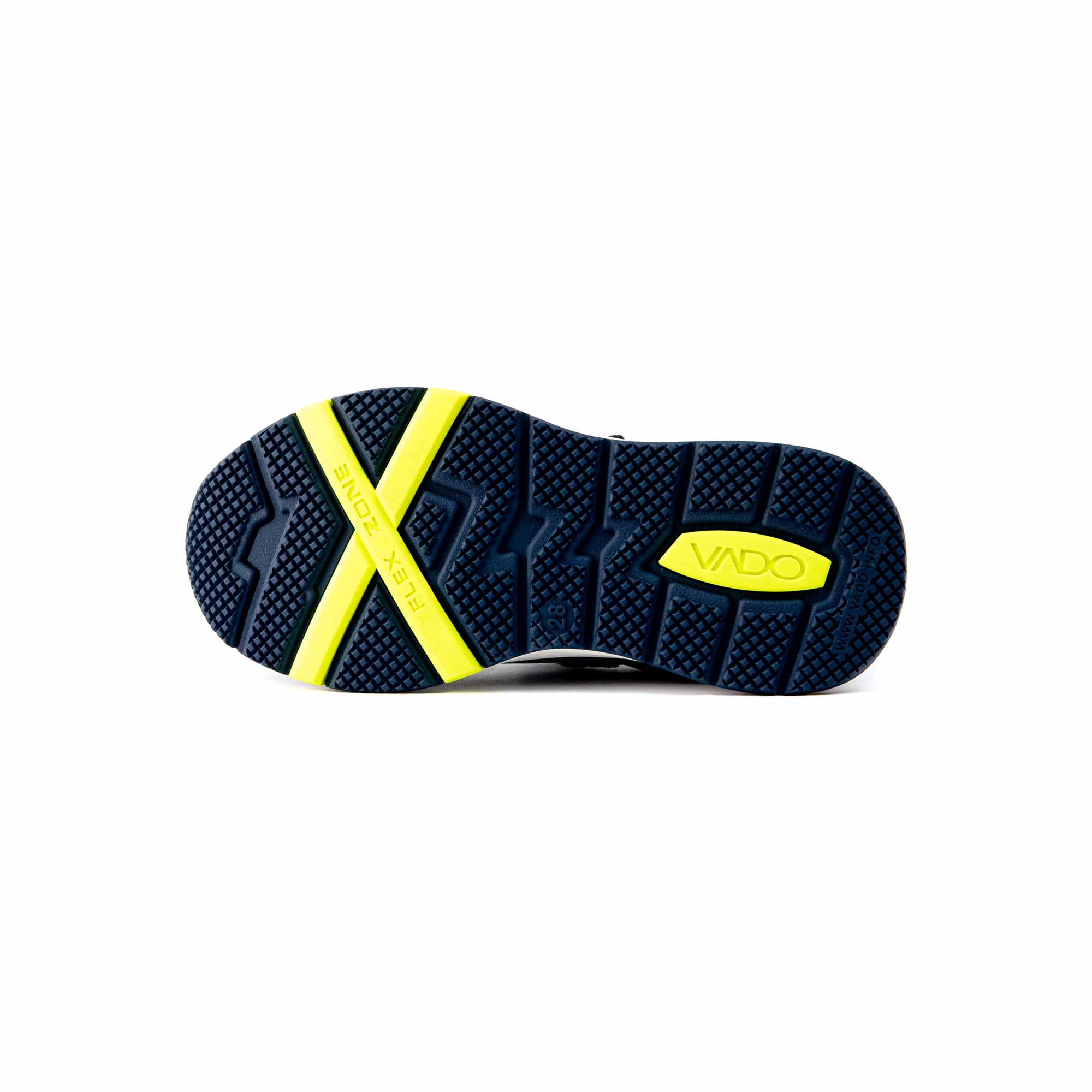 VADO Kids Sneaker ROOKY Lo Elastic Gore-Tex midnight Schuhsohle