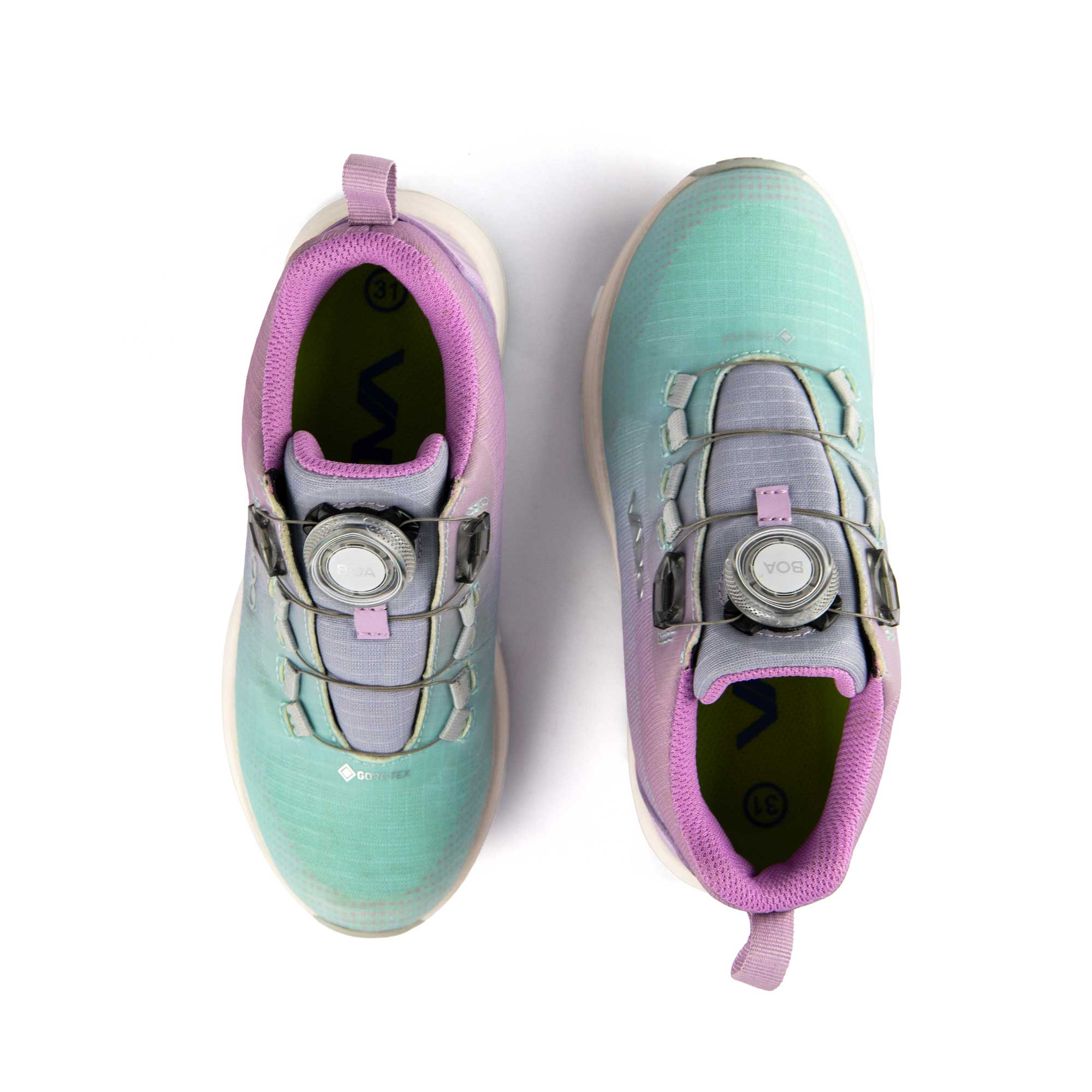 VADO Premium Kinder Sneaker MID - WONDER Mid BOA GTX mint