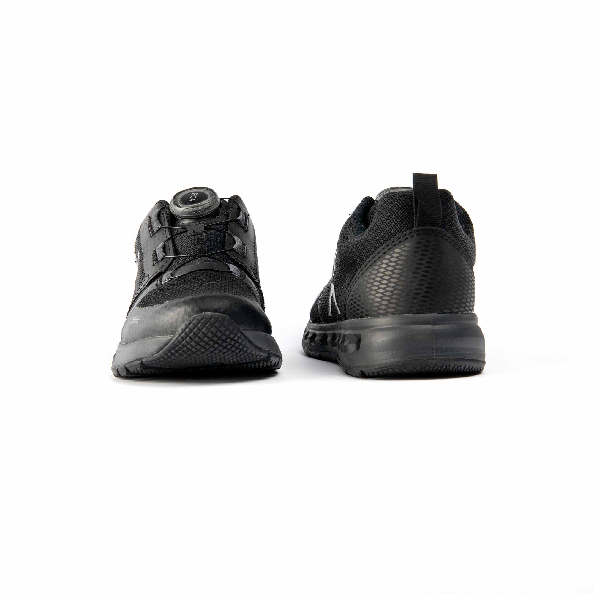 VADO Kinder Sneaker atmungsaktiv AIR Lo BOA GTX Surround black Vorder-/ Rückansicht
