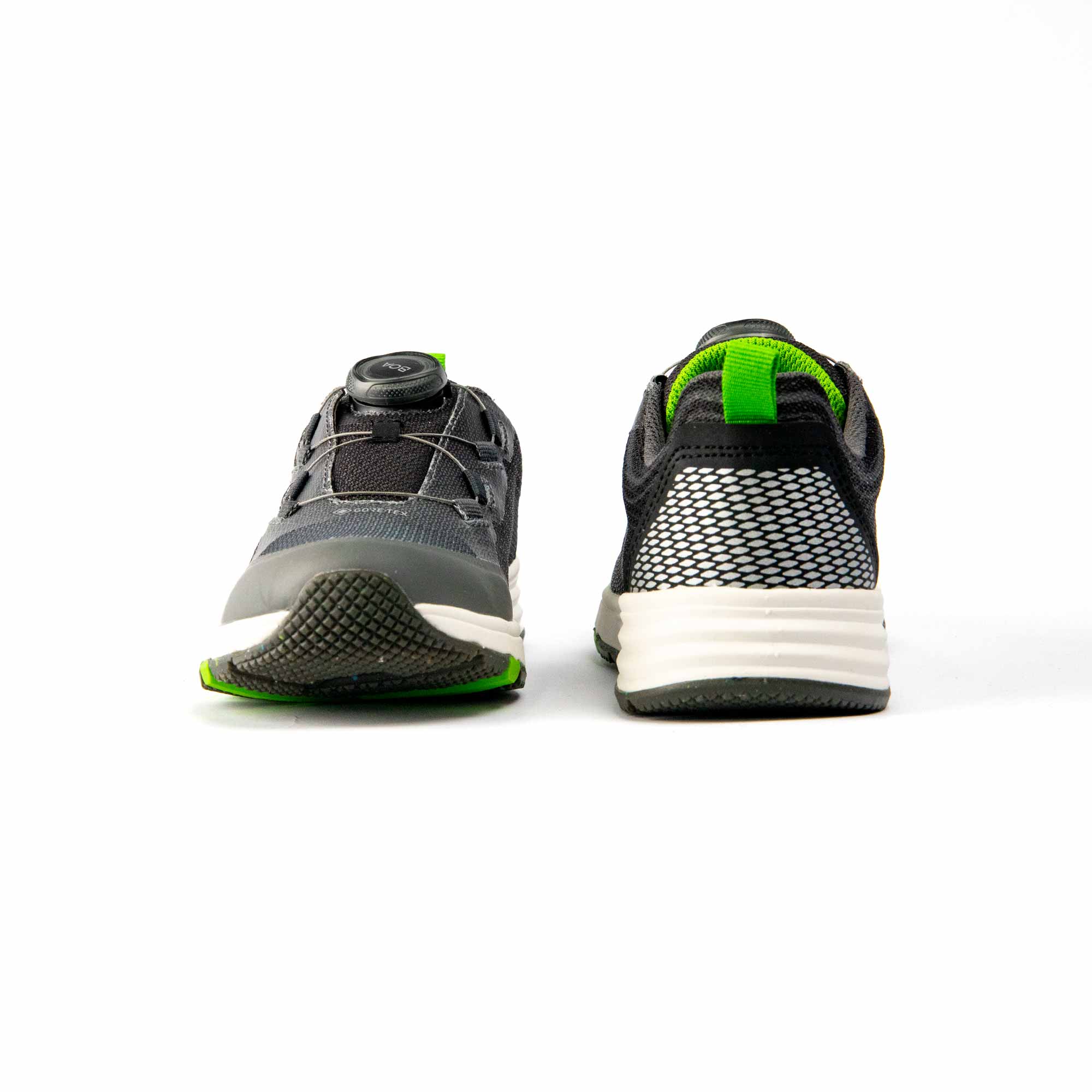 VADO Kinder Sneaker FADE Lo BOA GTX charcoal Vorder-/ Rückansicht