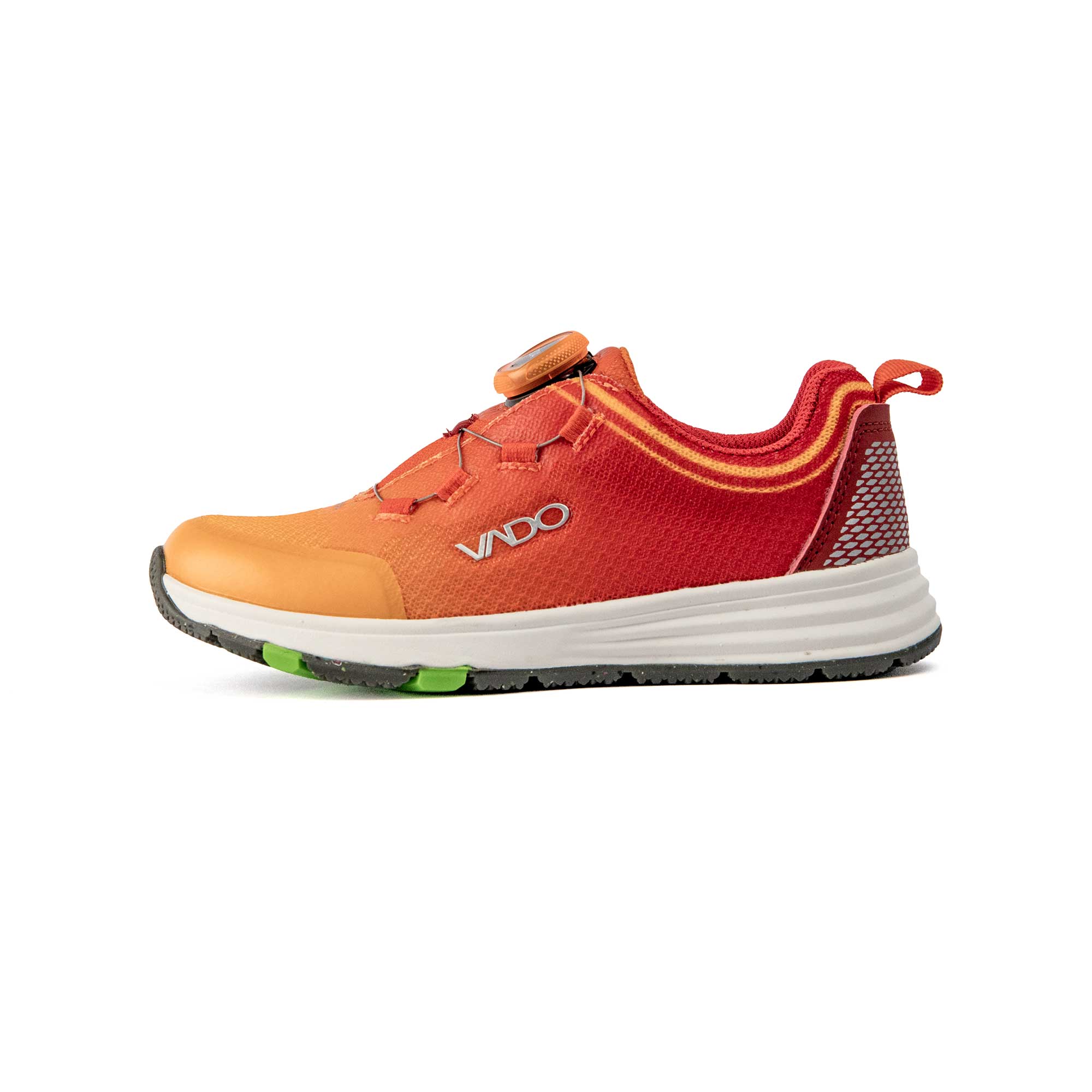 VADO Kinder Sneaker FADE Lo BOA GTX orange Seitenansicht