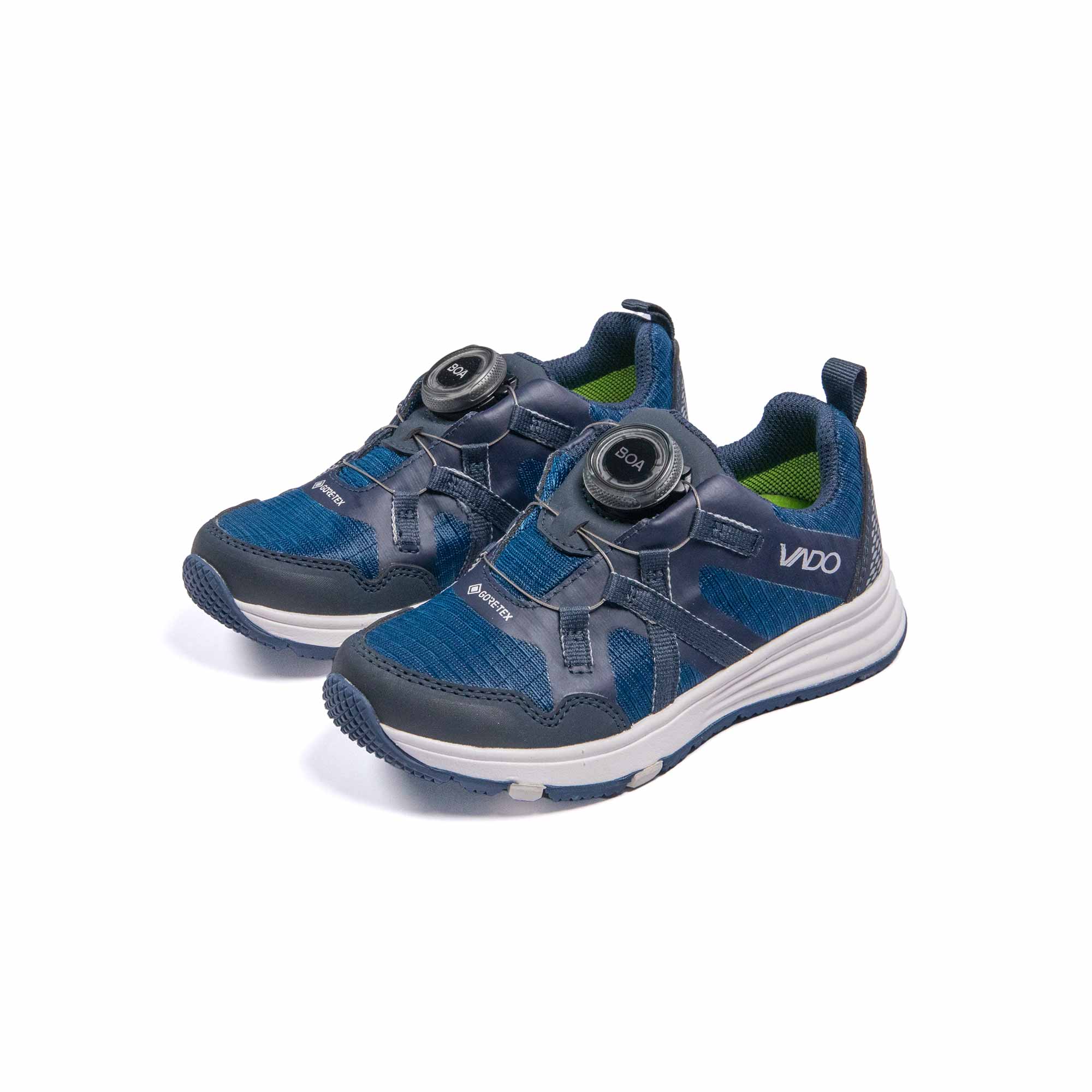 VADO Kinderschuh MIKE Lo BOA GTX midnight 45-Grad-Ansicht