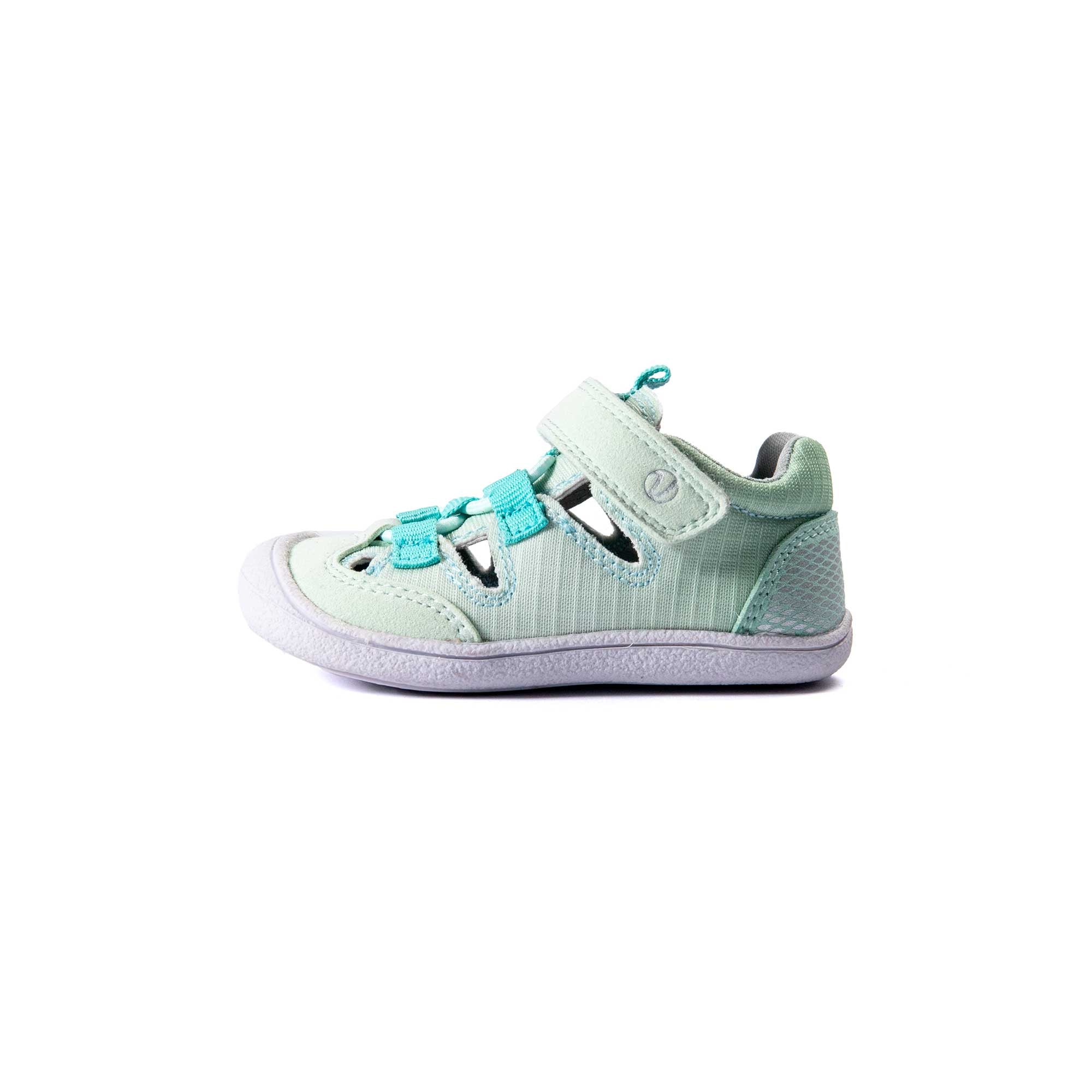 VADO Lauflern Sandale BEACH Elastic mint Seitenansicht