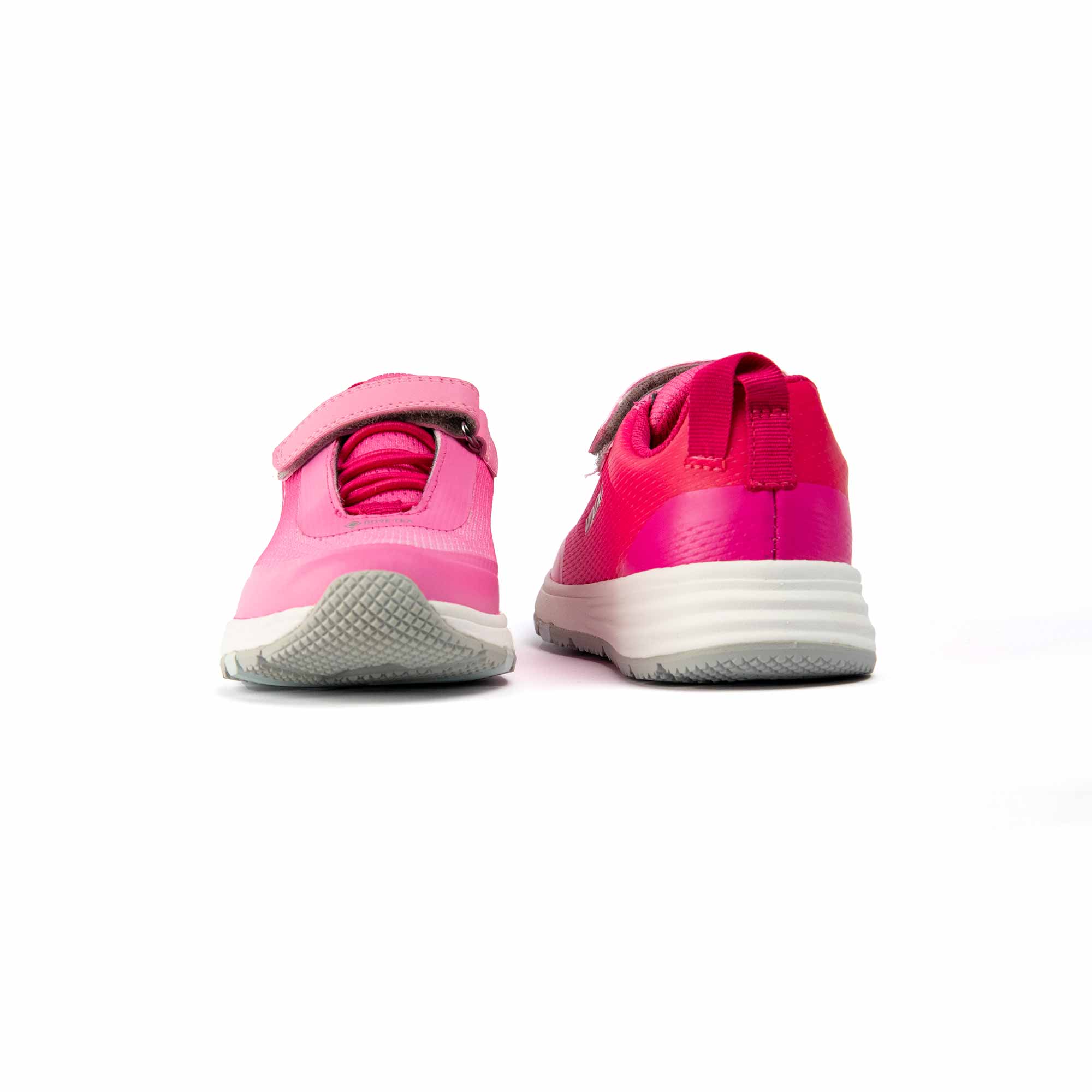 VADO Mädchen Sneaker SPLASHY Lo Elastic GTX fuxia Vorder-/ Rückansicht