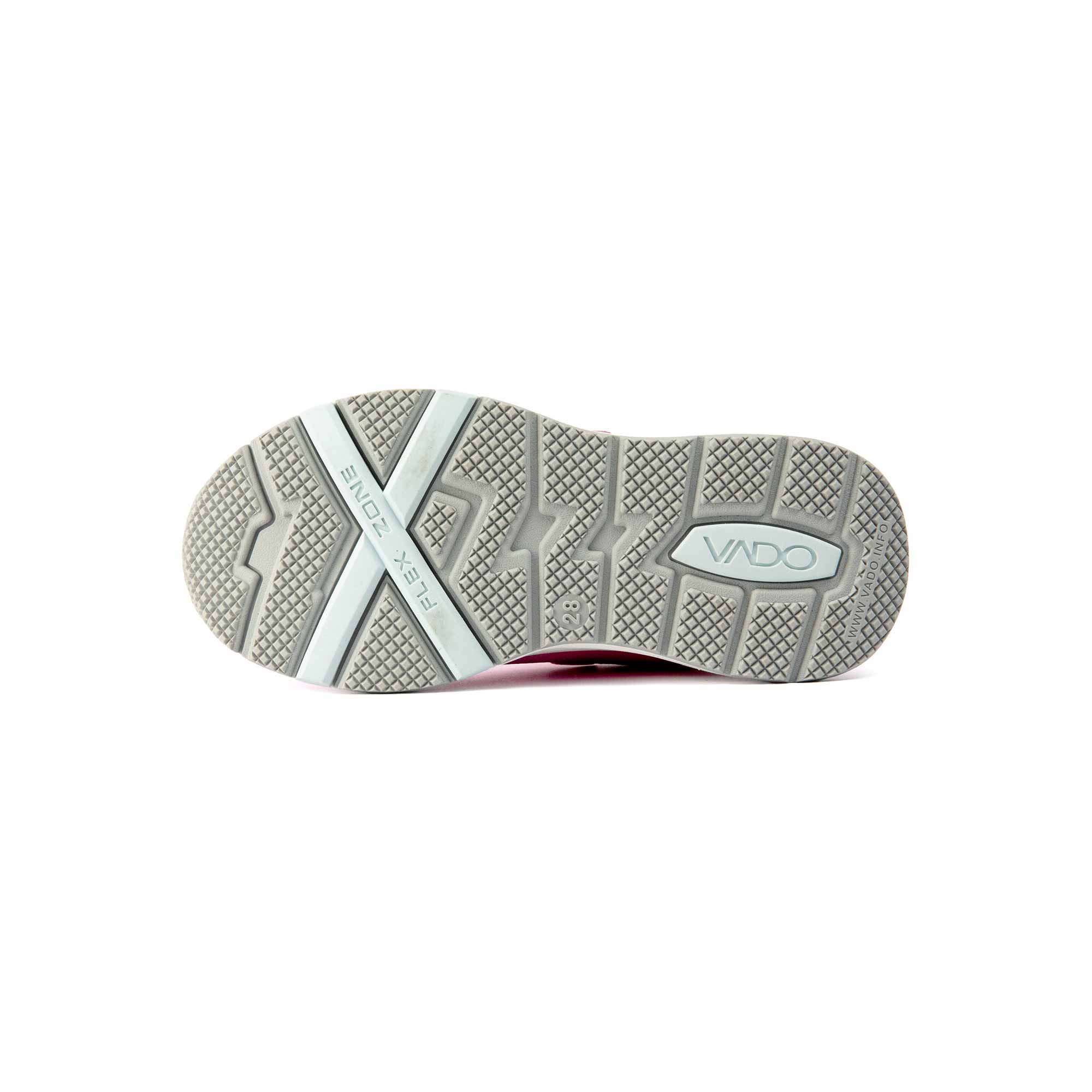 VADO Mädchen Sneaker SPLASHY Lo Elastic GTX fuxia Schuhsohle