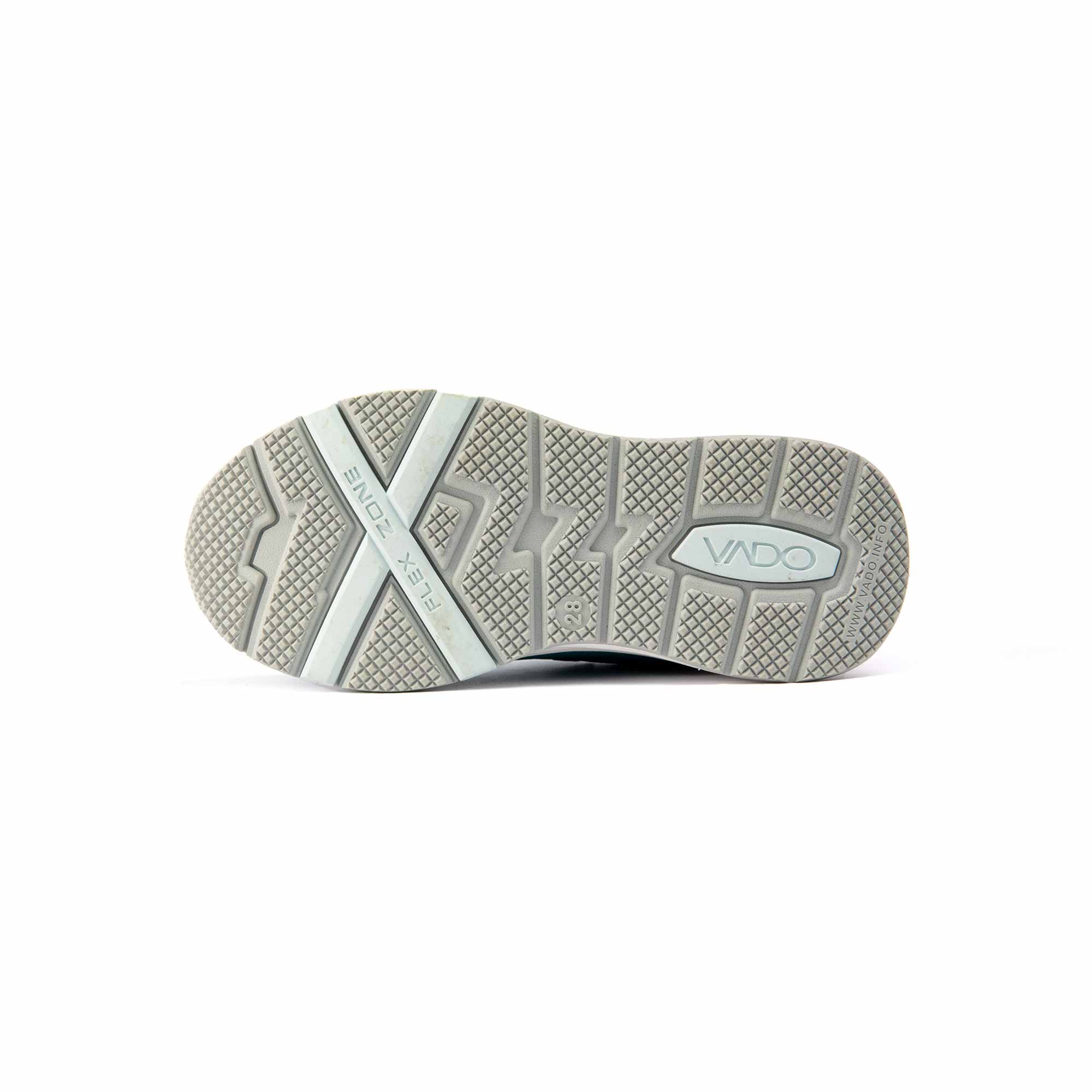 VADO Mädchen Sneaker SPLASHY Lo Elastic GTX turquise Schuhsohle