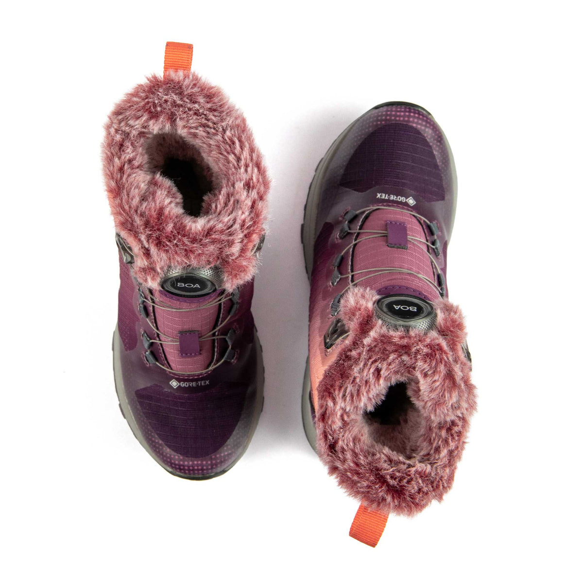 VADO Stiefel Mädchen WENDY High BOA GTX - berry-salmon