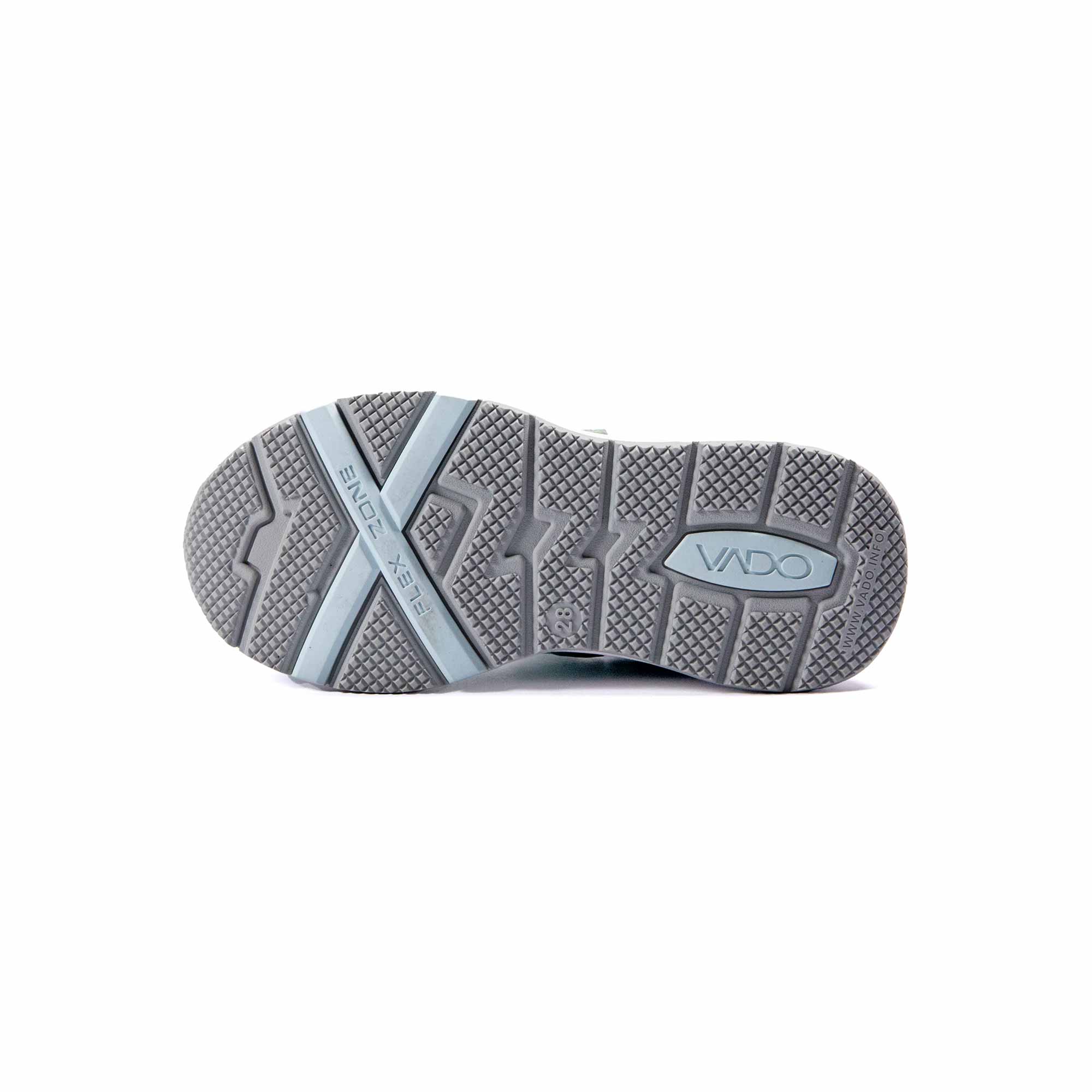 VADO Mädchenschuh SMILEY Lo Elastic GTX menta Schuhsohle