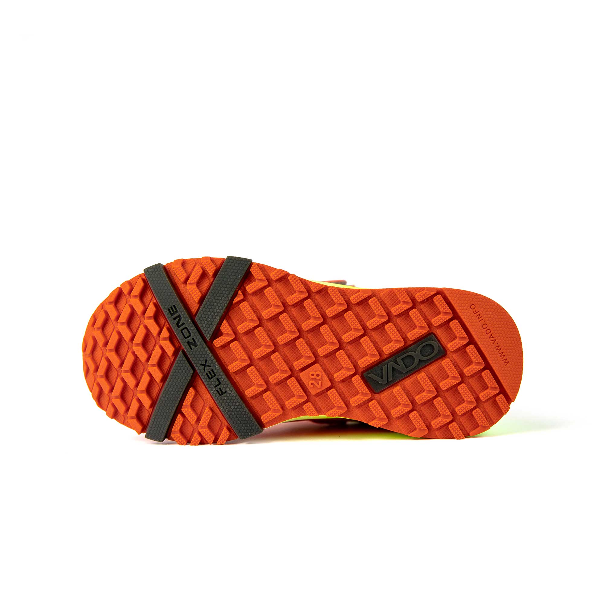 VADO WILLY LO ELASTIC GTX - neon orange - Sohle